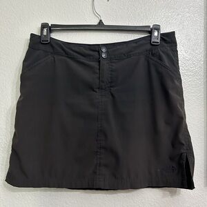 The North Face Apex Skort Skirt Black Athleisure Athletic Large Size 10